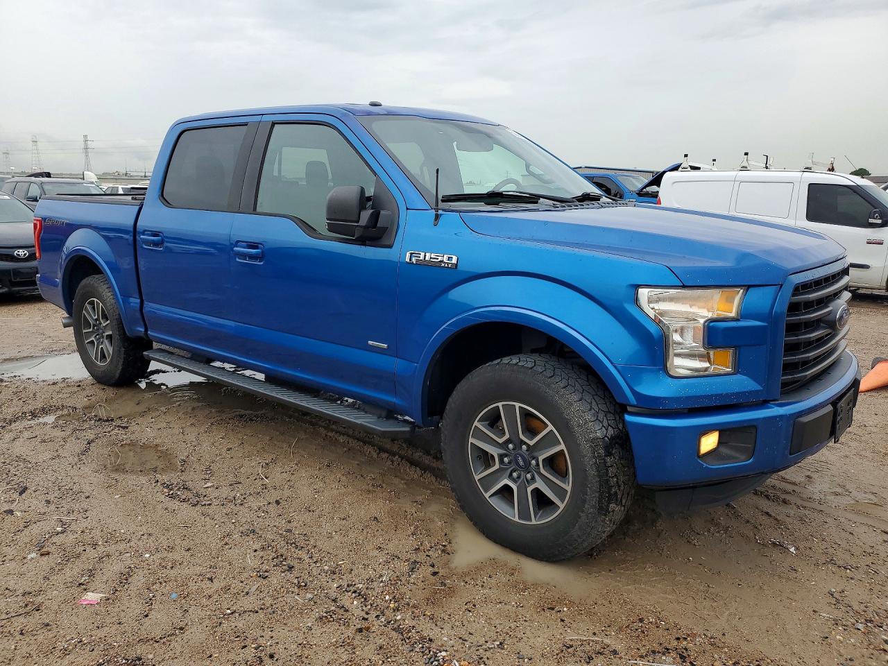 2015 Ford F150 Supercrew Blue vin: 1FTEW1CP1FKE83093