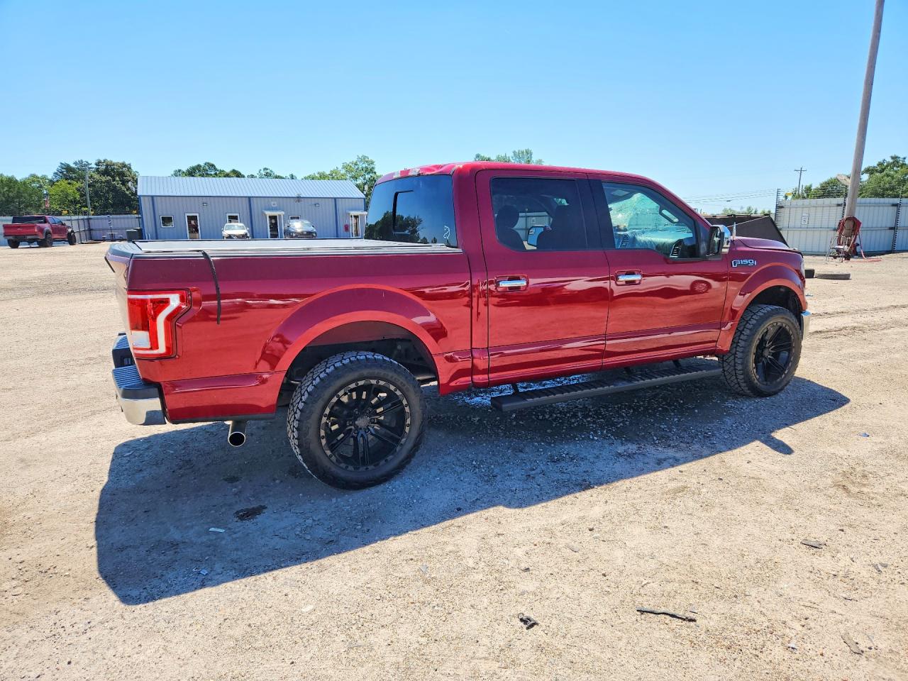 2015 Ford F150 Supercrew Красный vin: 1FTEW1CP1FKE96636