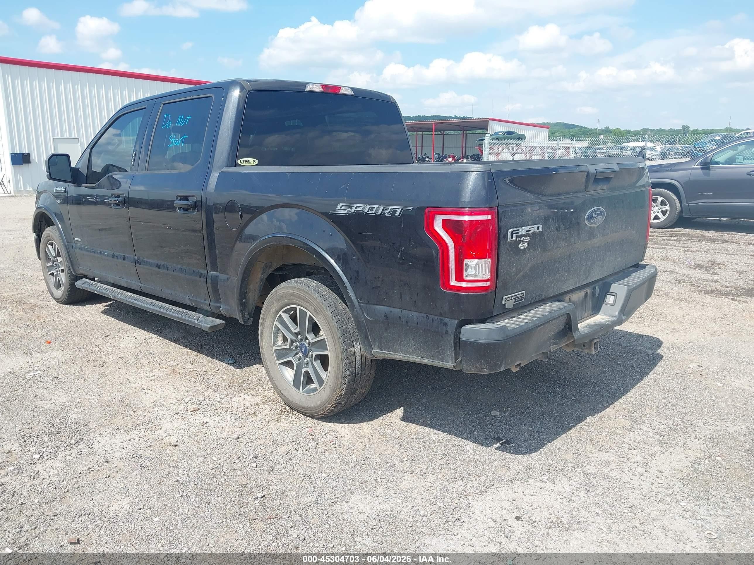 2015 Ford F-150 Xlt Black vin: 1FTEW1CP1FKF21731