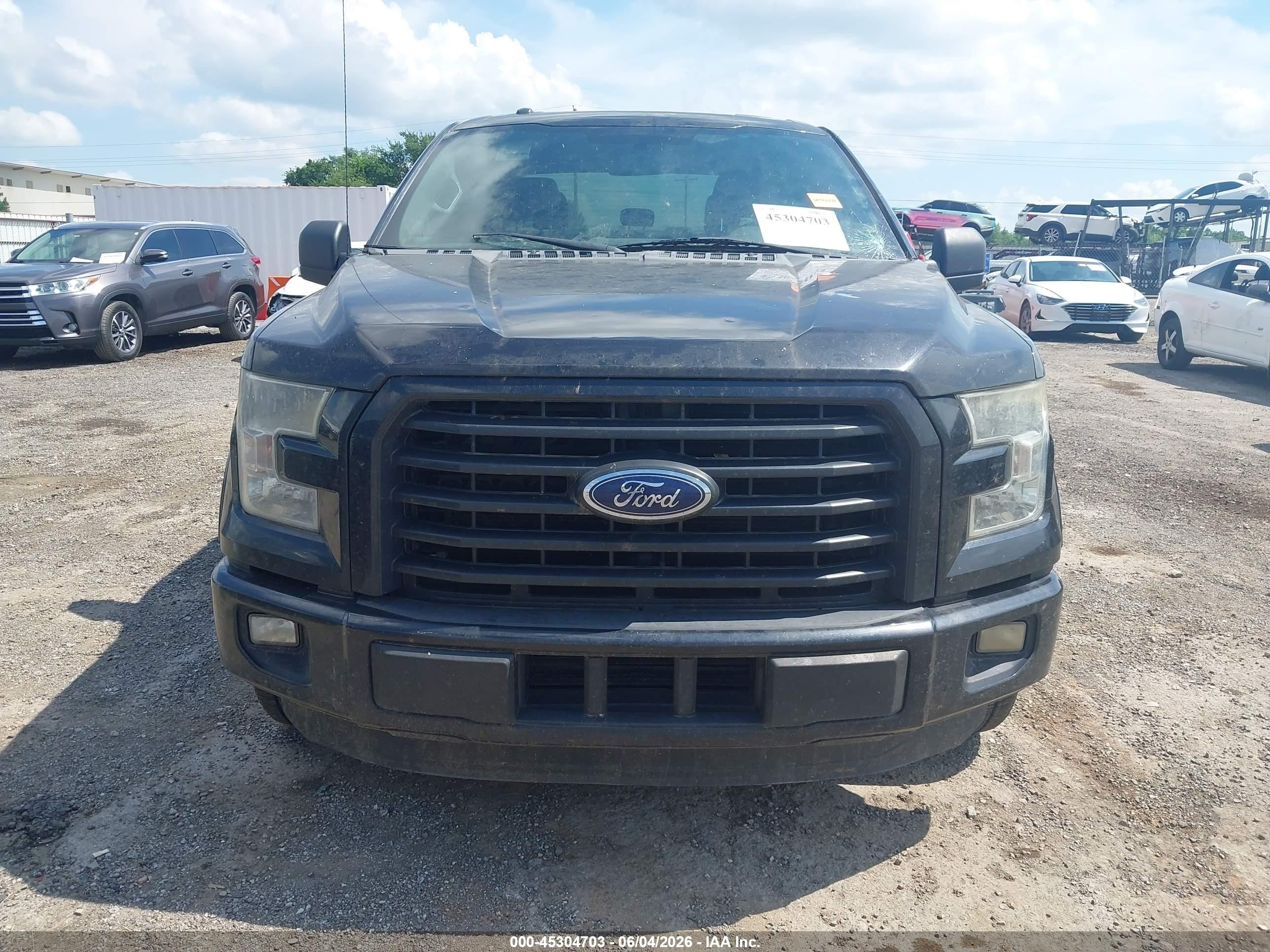 2015 Ford F-150 Xlt Black vin: 1FTEW1CP1FKF21731