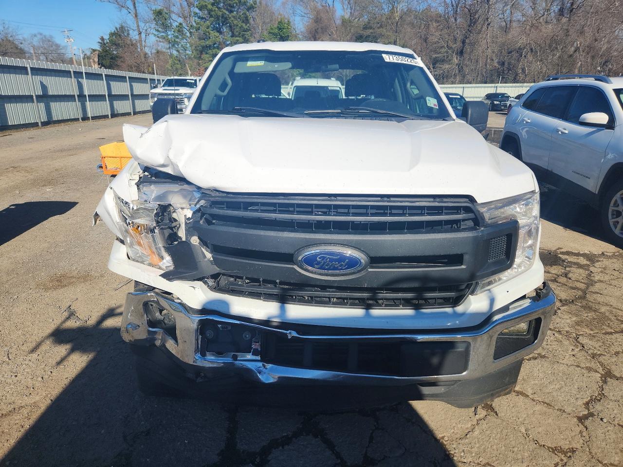2018 Ford F150 Supercrew White vin: 1FTEW1CP1JKF87155