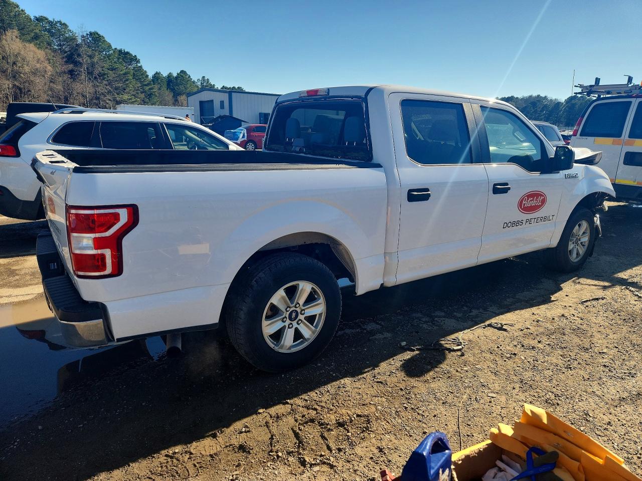 2018 Ford F150 Supercrew White vin: 1FTEW1CP1JKF87155
