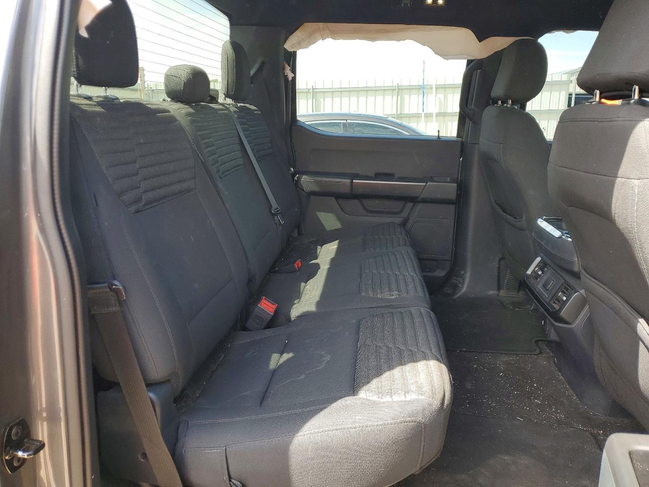 2021 Ford F150 Supercrew Gray vin: 1FTEW1CP1MFA68958