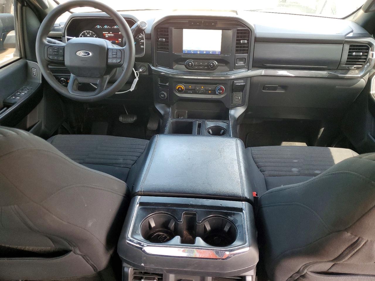 2021 Ford F150 Supercrew Gray vin: 1FTEW1CP1MFA68958