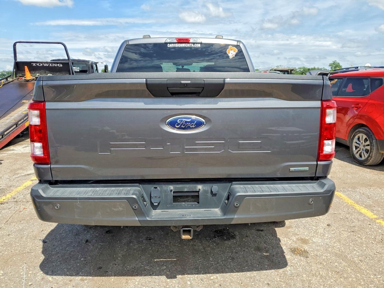2021 Ford F150 Supercrew Gray vin: 1FTEW1CP1MFA68958