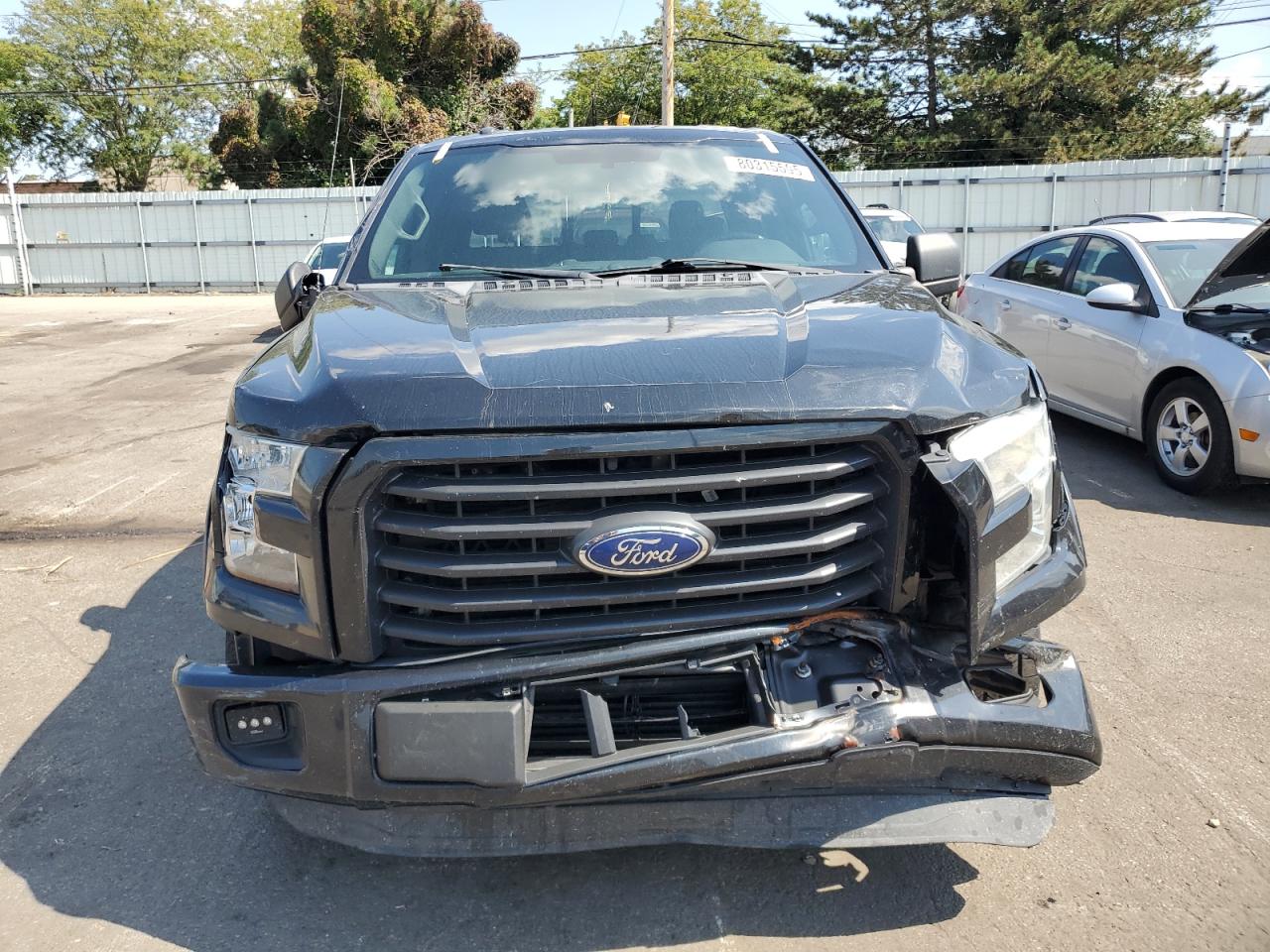 2015 Ford F150 Supercrew Black vin: 1FTEW1CP2FFA48933