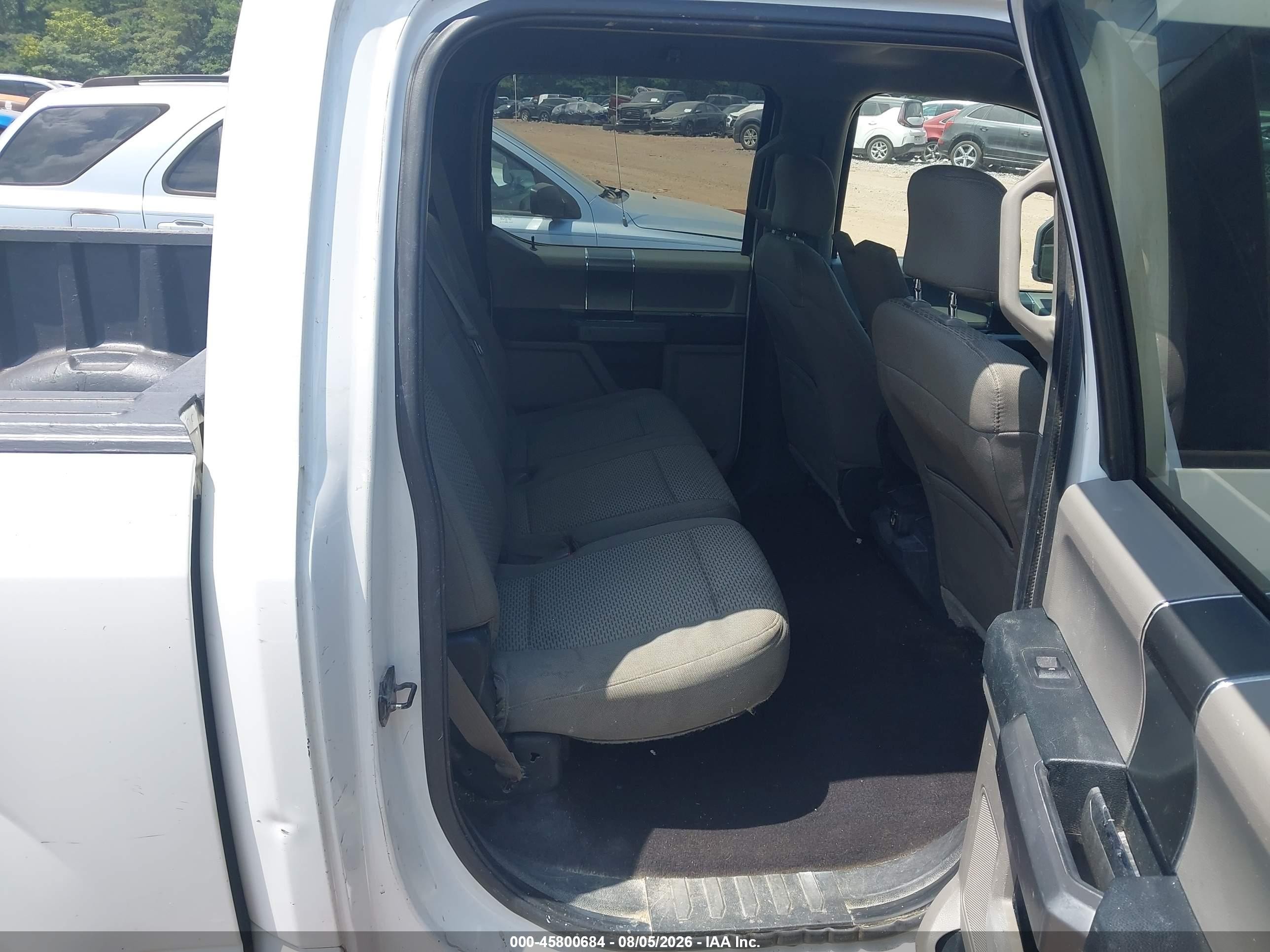 2015 Ford F-150 Xlt White vin: 1FTEW1CP2FFB76671