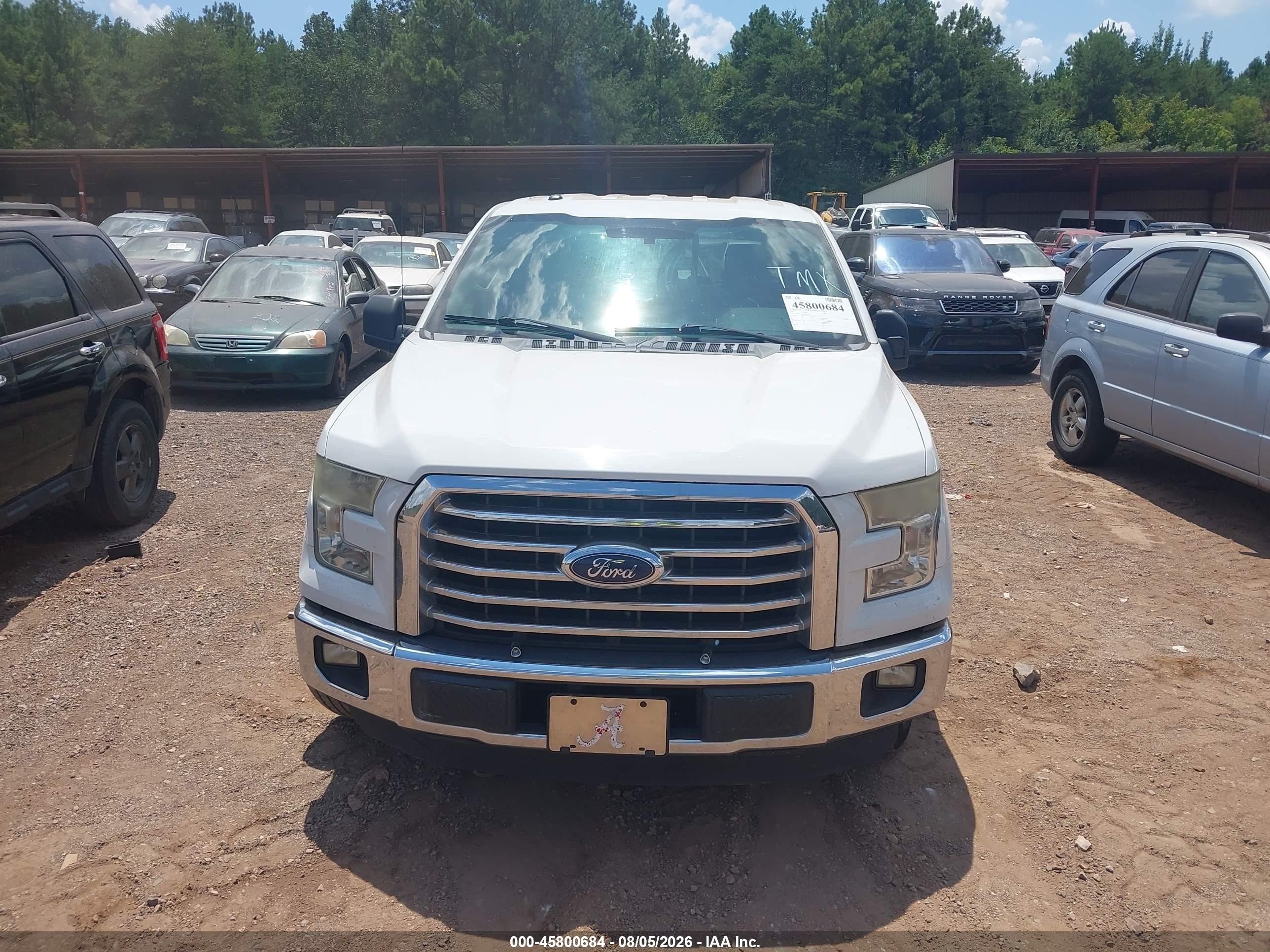 2015 Ford F-150 Xlt White vin: 1FTEW1CP2FFB76671