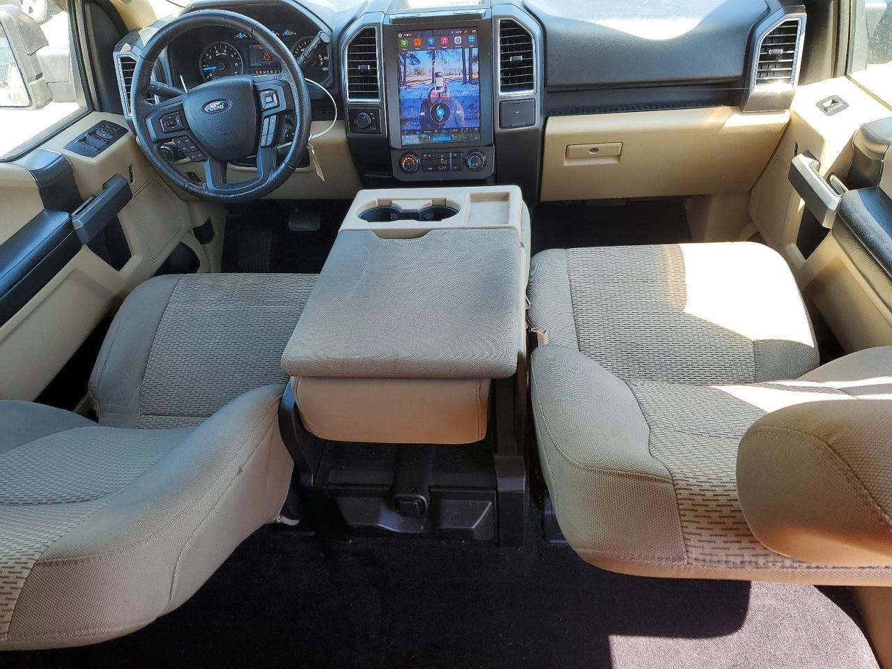 2015 Ford F150 Supercrew Tan vin: 1FTEW1CP2FFB94734