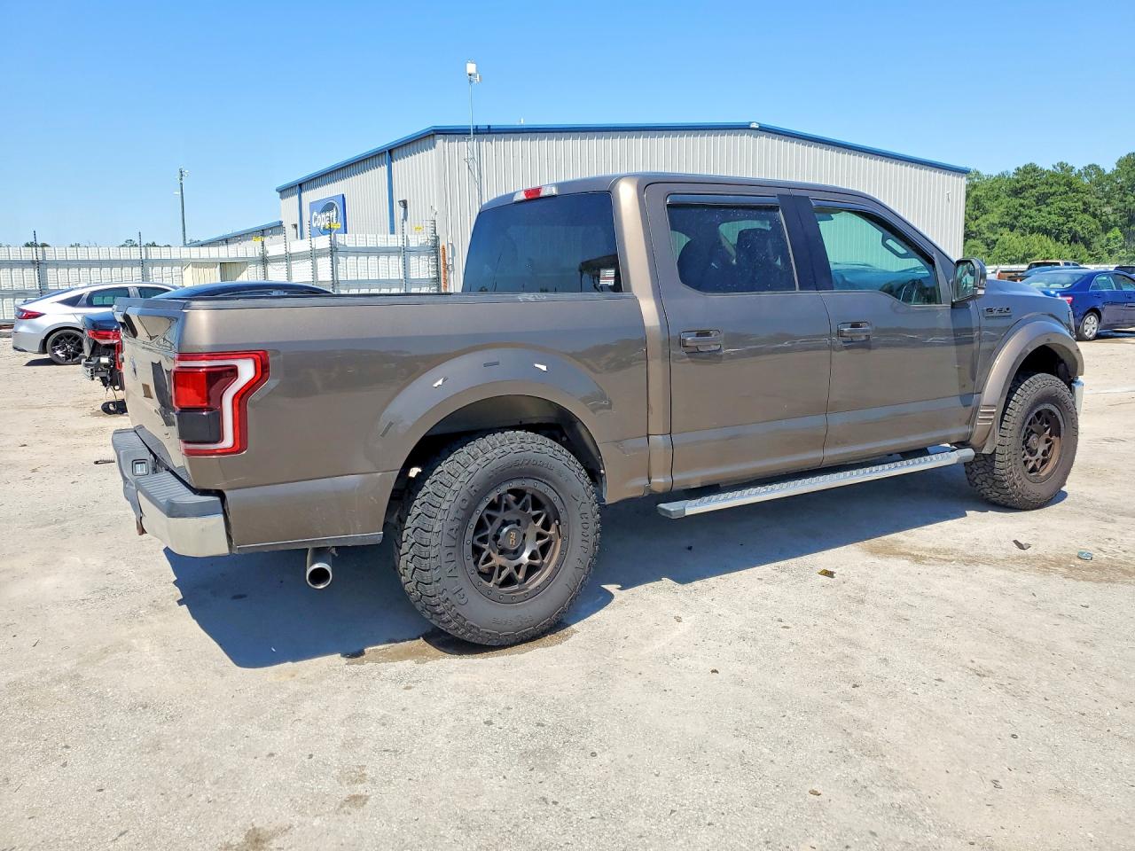 2015 Ford F150 Supercrew Tan vin: 1FTEW1CP2FFB94734