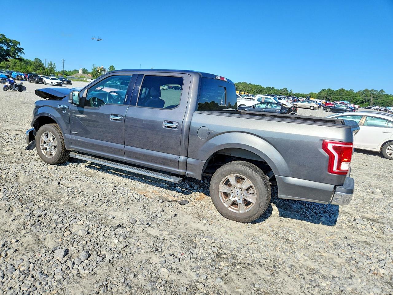 2015 Ford F150 Supercrew Gray vin: 1FTEW1CP2FFC63003