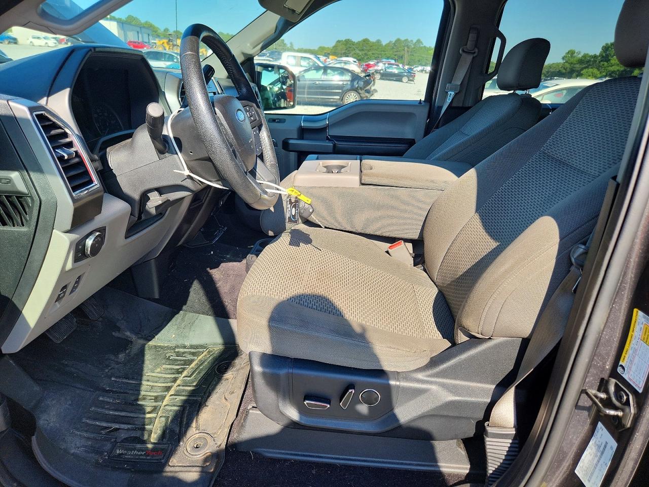 2015 Ford F150 Supercrew Gray vin: 1FTEW1CP2FFC63003