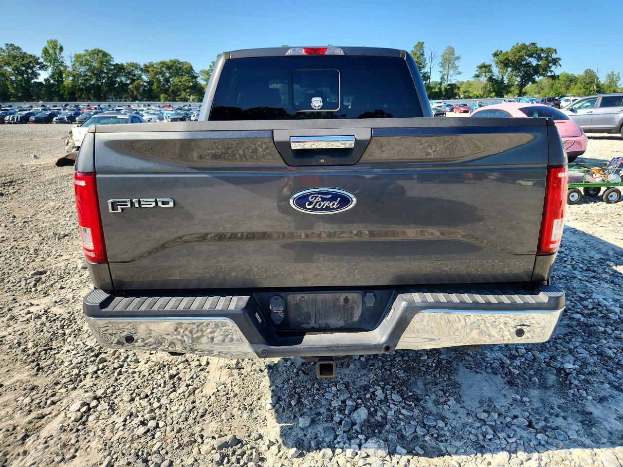 2015 Ford F150 Supercrew Gray vin: 1FTEW1CP2FFC63003