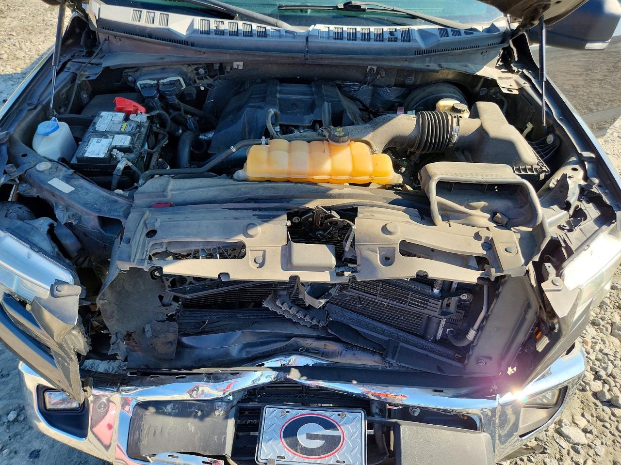 2015 Ford F150 Supercrew Gray vin: 1FTEW1CP2FFC63003