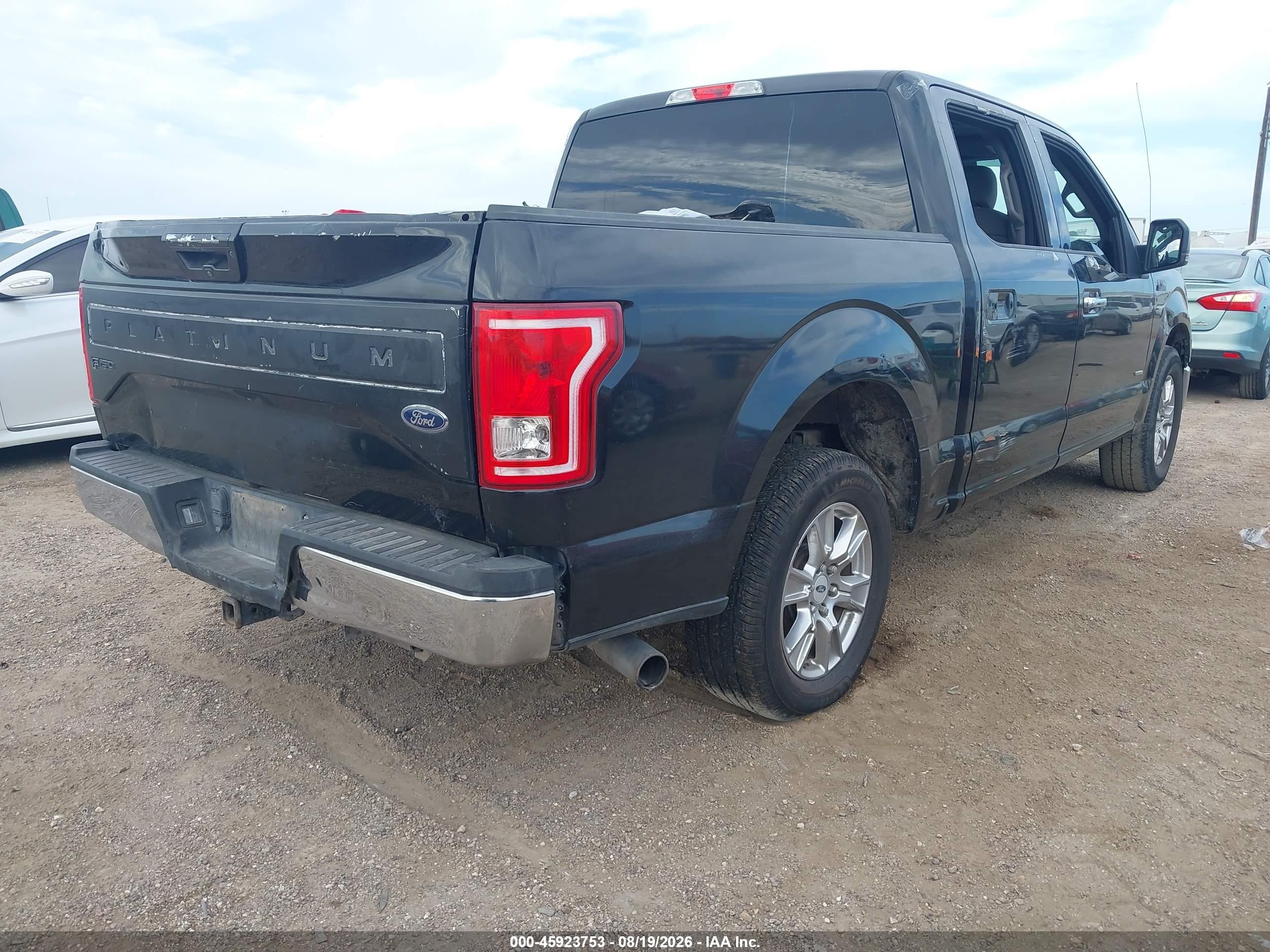 2015 Ford F-150 Xlt Black vin: 1FTEW1CP2FKD34305
