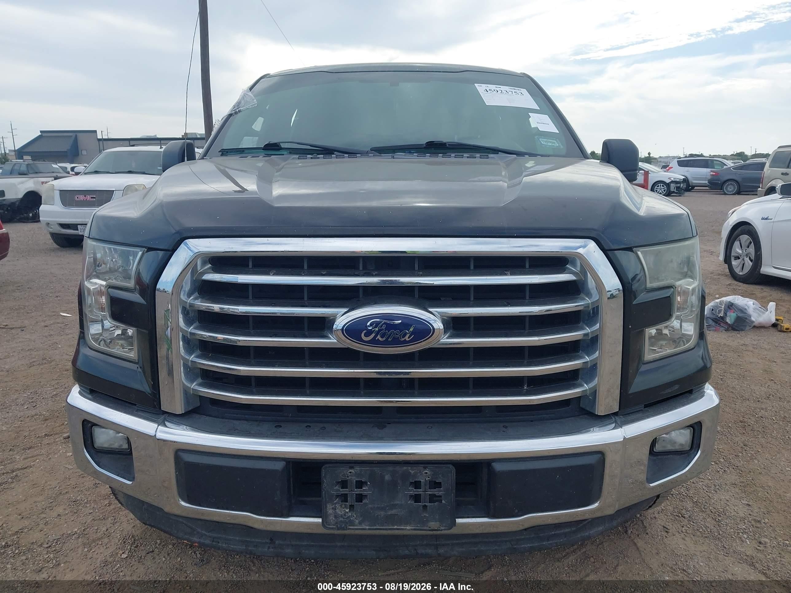 2015 Ford F-150 Xlt Black vin: 1FTEW1CP2FKD34305