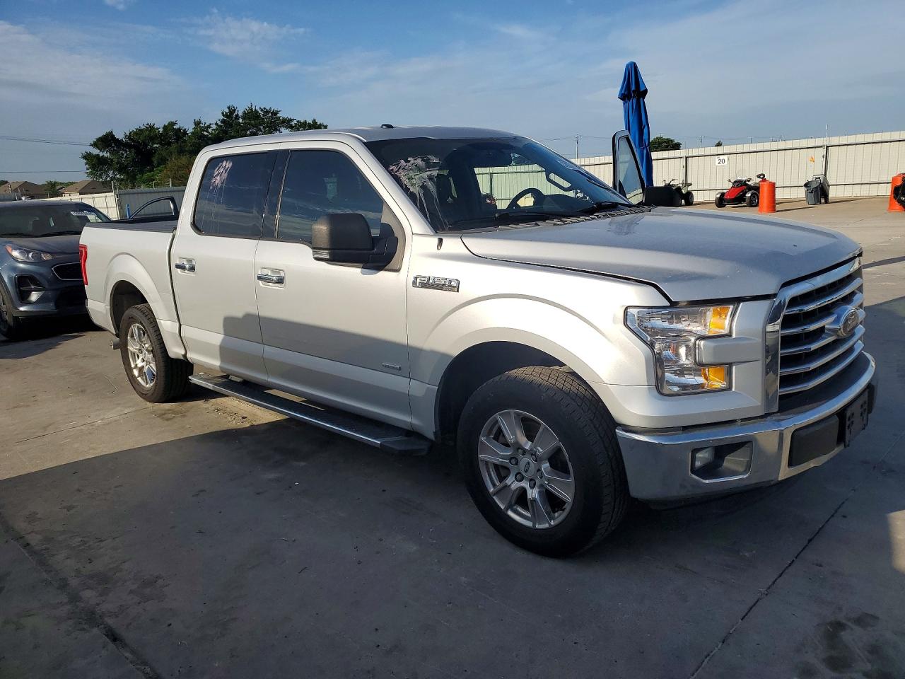 2015 Ford F150 Supercrew Серебряный vin: 1FTEW1CP2FKD88719