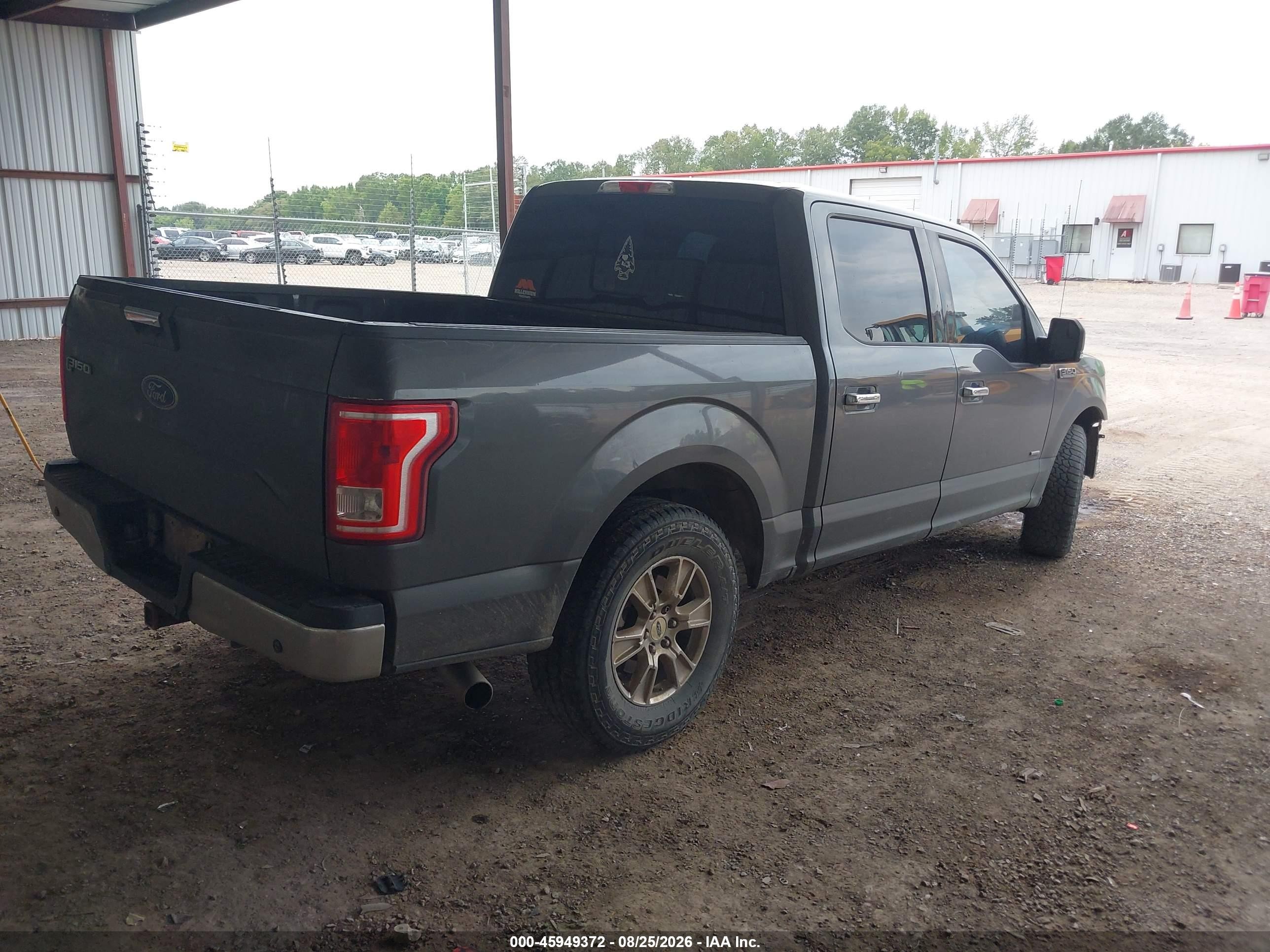 2015 Ford F-150 Xlt Gray vin: 1FTEW1CP2FKE97780