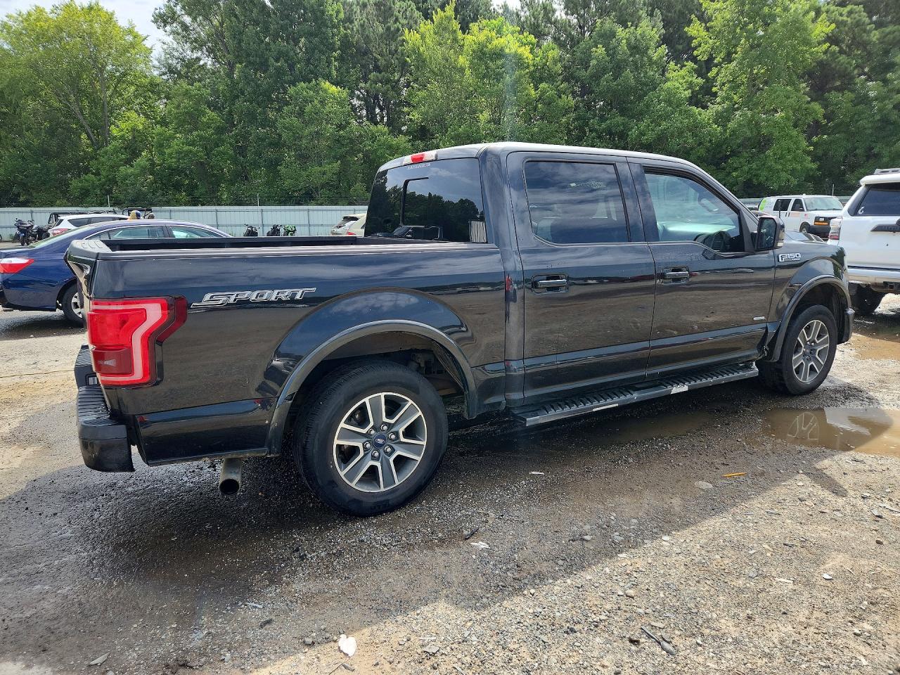 2015 Ford F150 Supercrew Charcoal vin: 1FTEW1CP2FKF00984