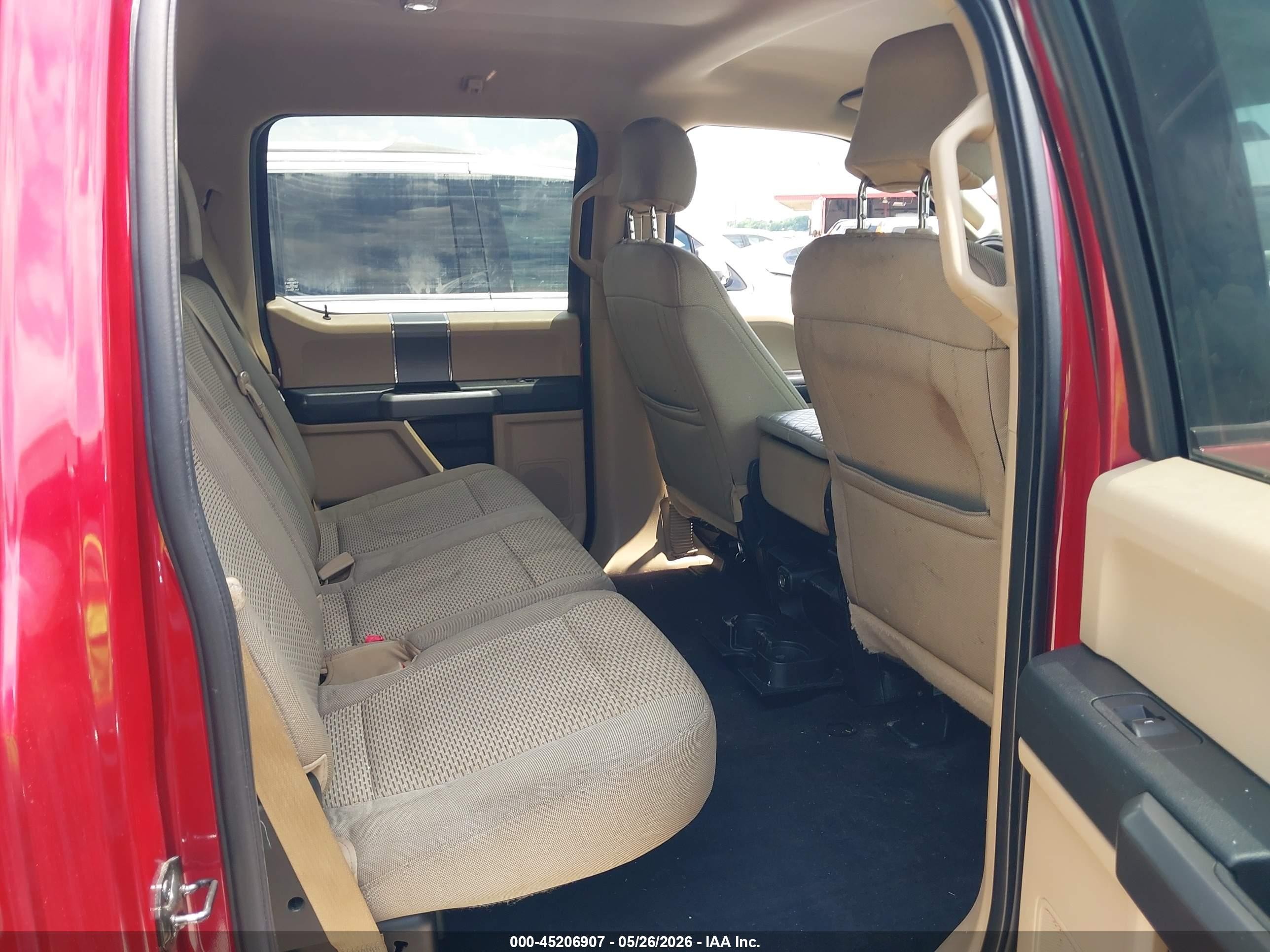 2015 Ford F-150 Xlt Red vin: 1FTEW1CP2FKF01195