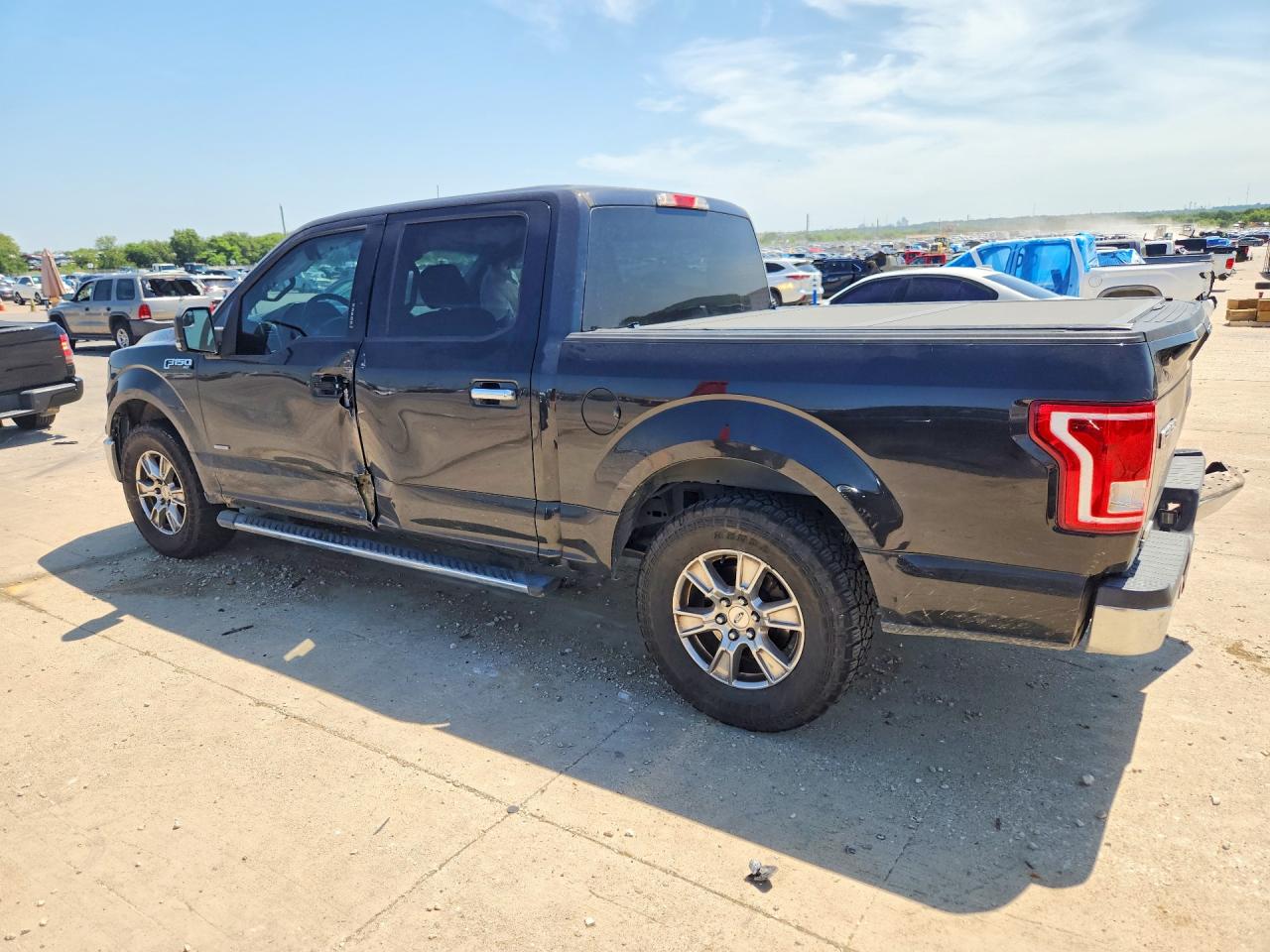 2015 Ford F150 Supercrew Black vin: 1FTEW1CP2FKF14996