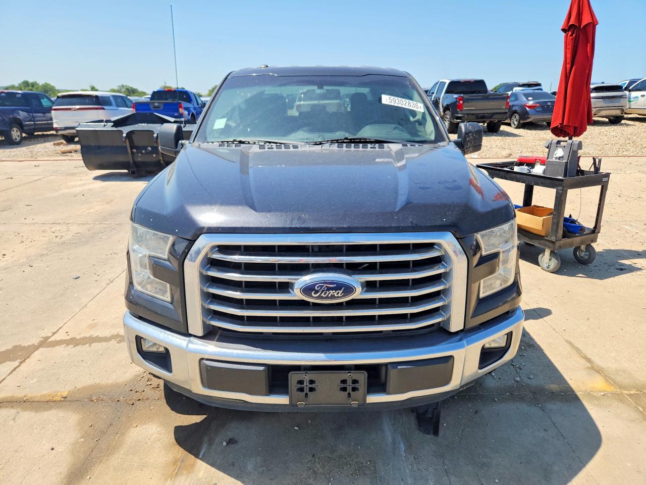 2015 Ford F150 Supercrew Black vin: 1FTEW1CP2FKF14996