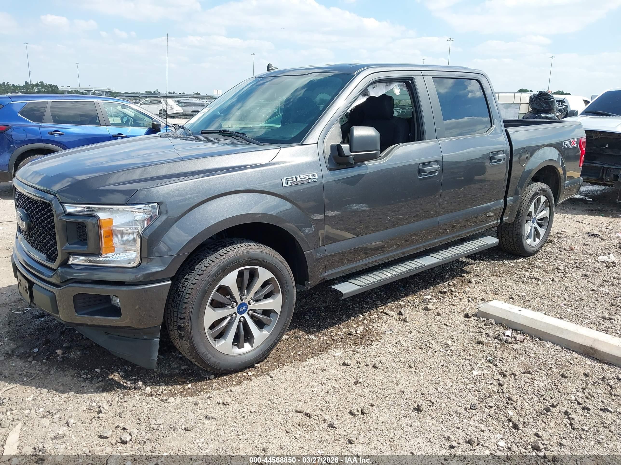 2020 Ford F-150 Xl Gray vin: 1FTEW1CP2LKD37684