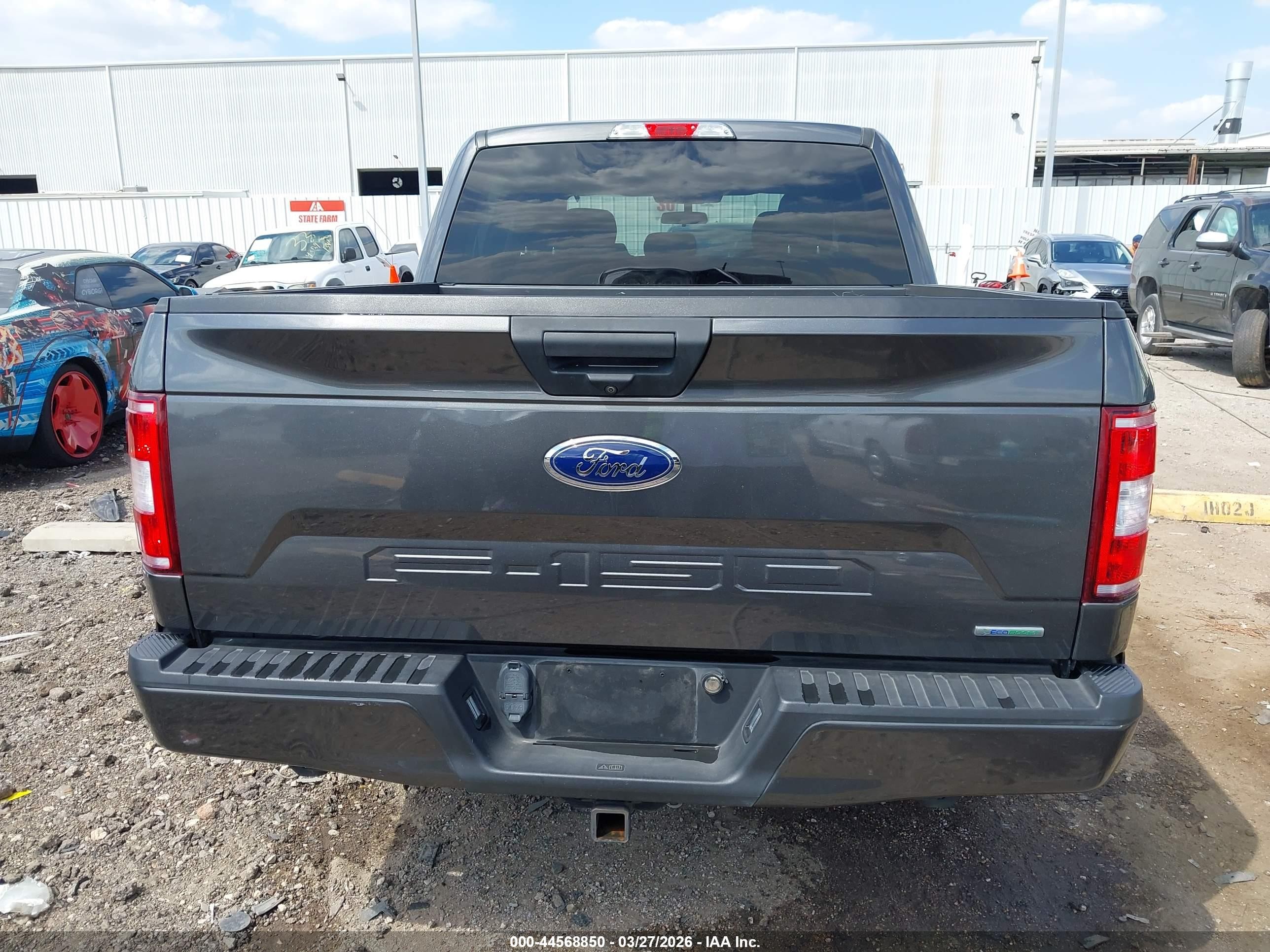 2020 Ford F-150 Xl Gray vin: 1FTEW1CP2LKD37684
