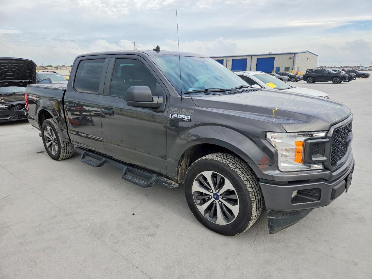 2020 Ford F150 Supercrew Gray vin: 1FTEW1CP2LKD87310