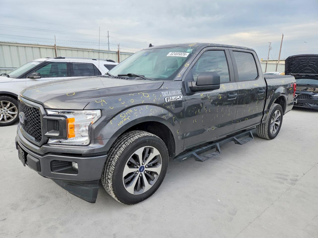 2020 Ford F150 Supercrew Gray vin: 1FTEW1CP2LKD87310