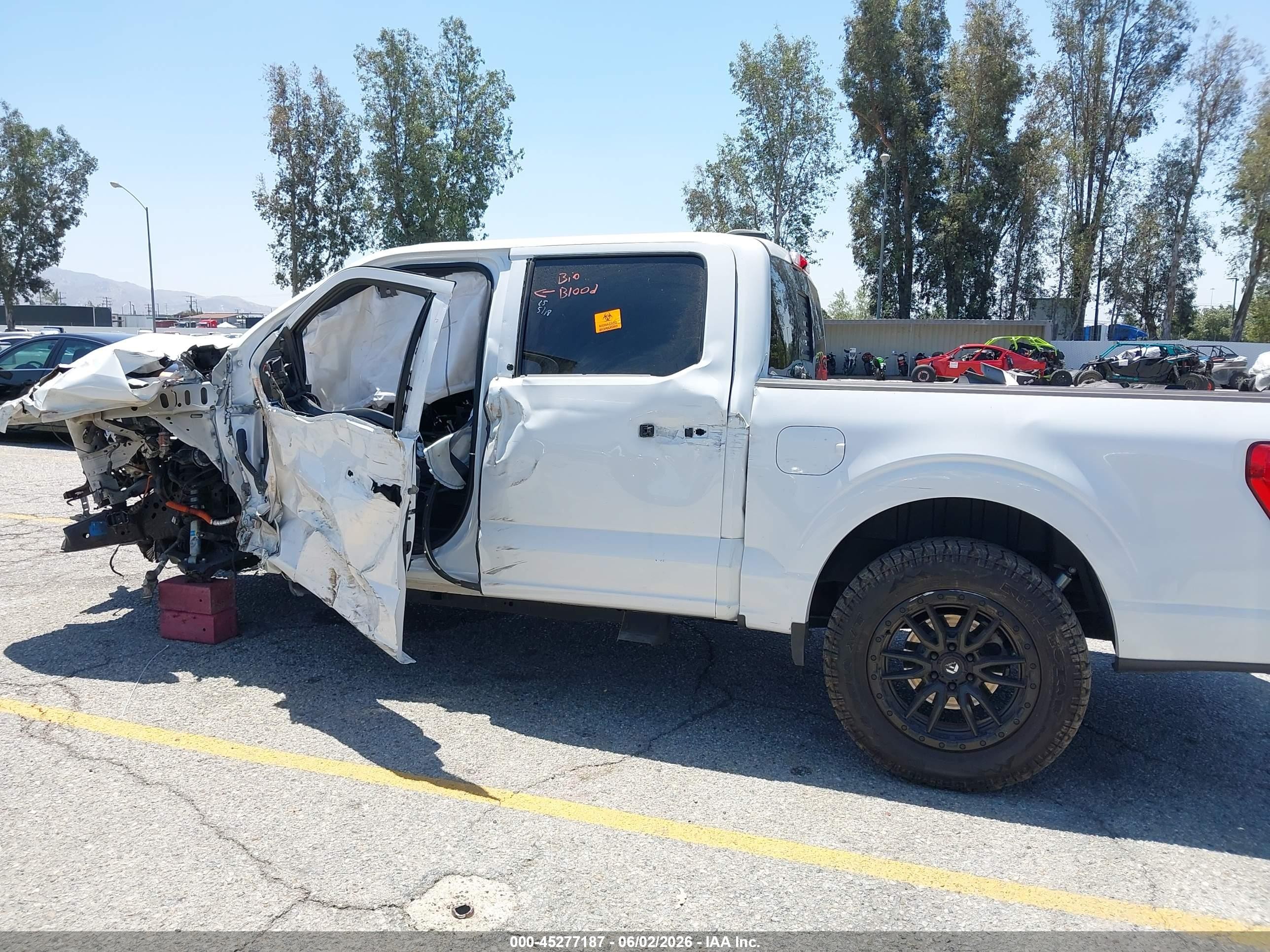 2021 Ford F-150 Xlt White vin: 1FTEW1CP2MFA52705