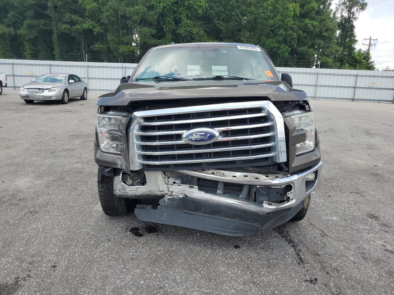 2015 Ford F150 Supercrew Brown vin: 1FTEW1CP3FFC85138