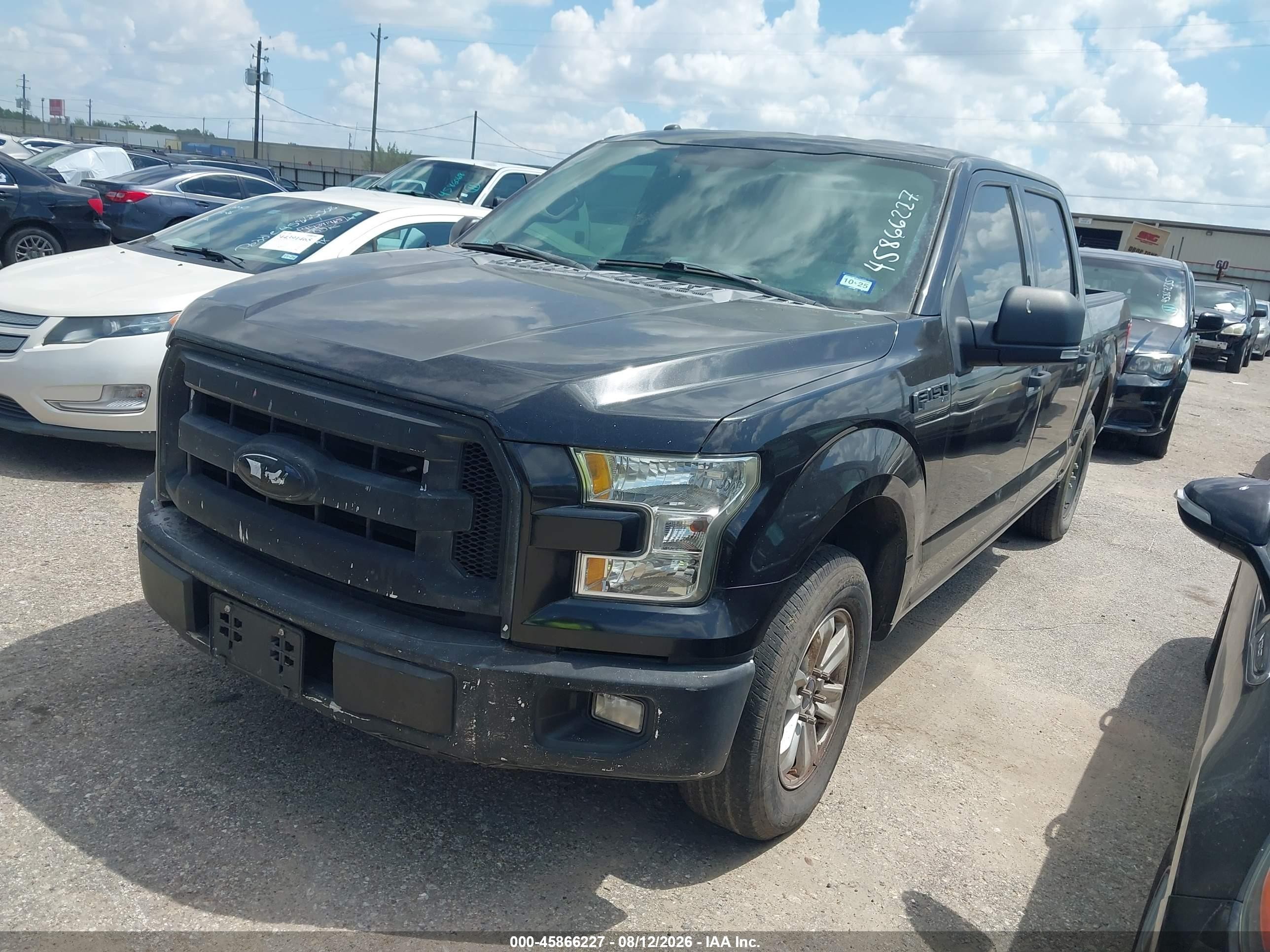 2015 Ford F-150 Xlt Black vin: 1FTEW1CP3FKD01541