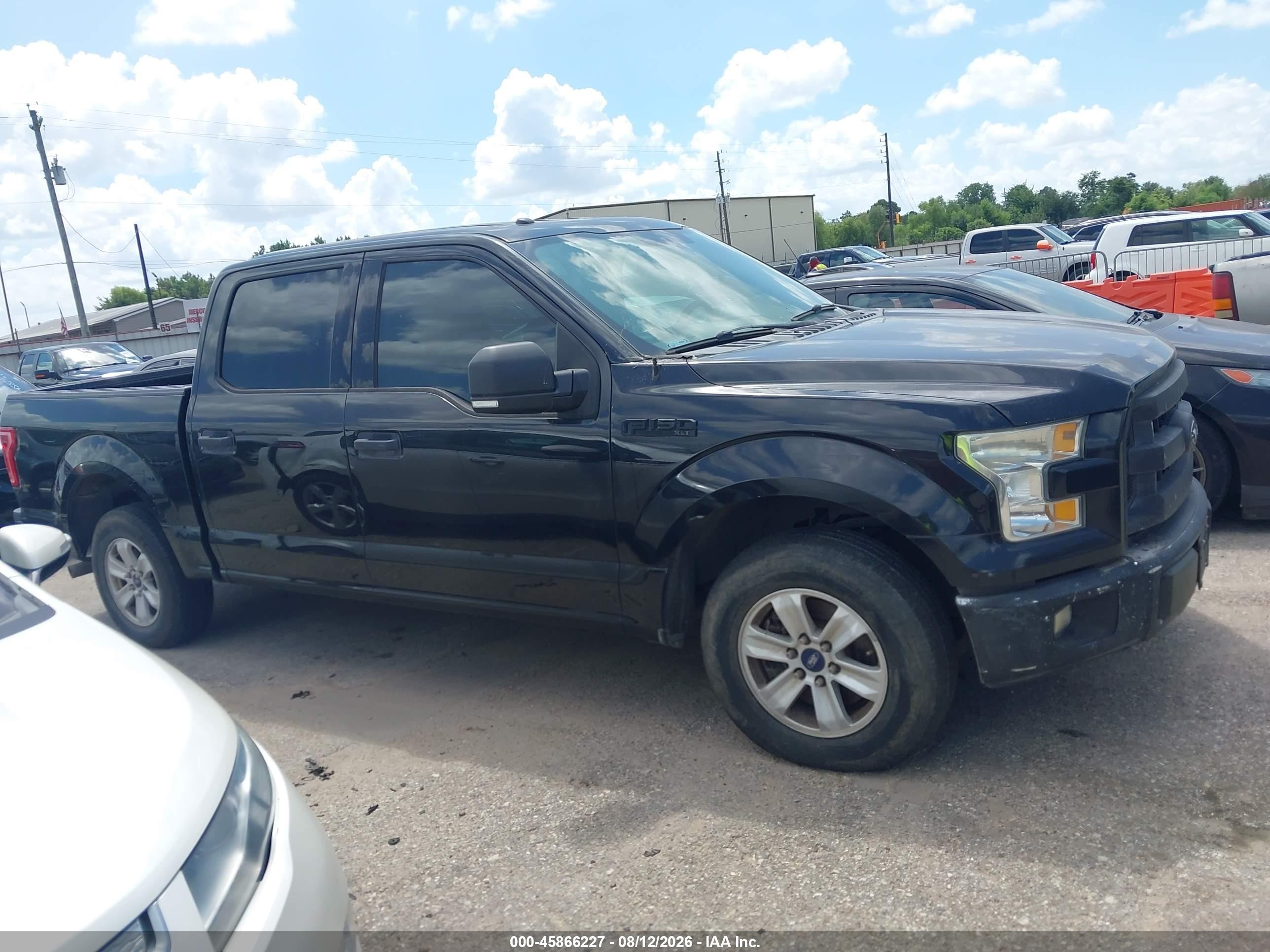 2015 Ford F-150 Xlt Black vin: 1FTEW1CP3FKD01541