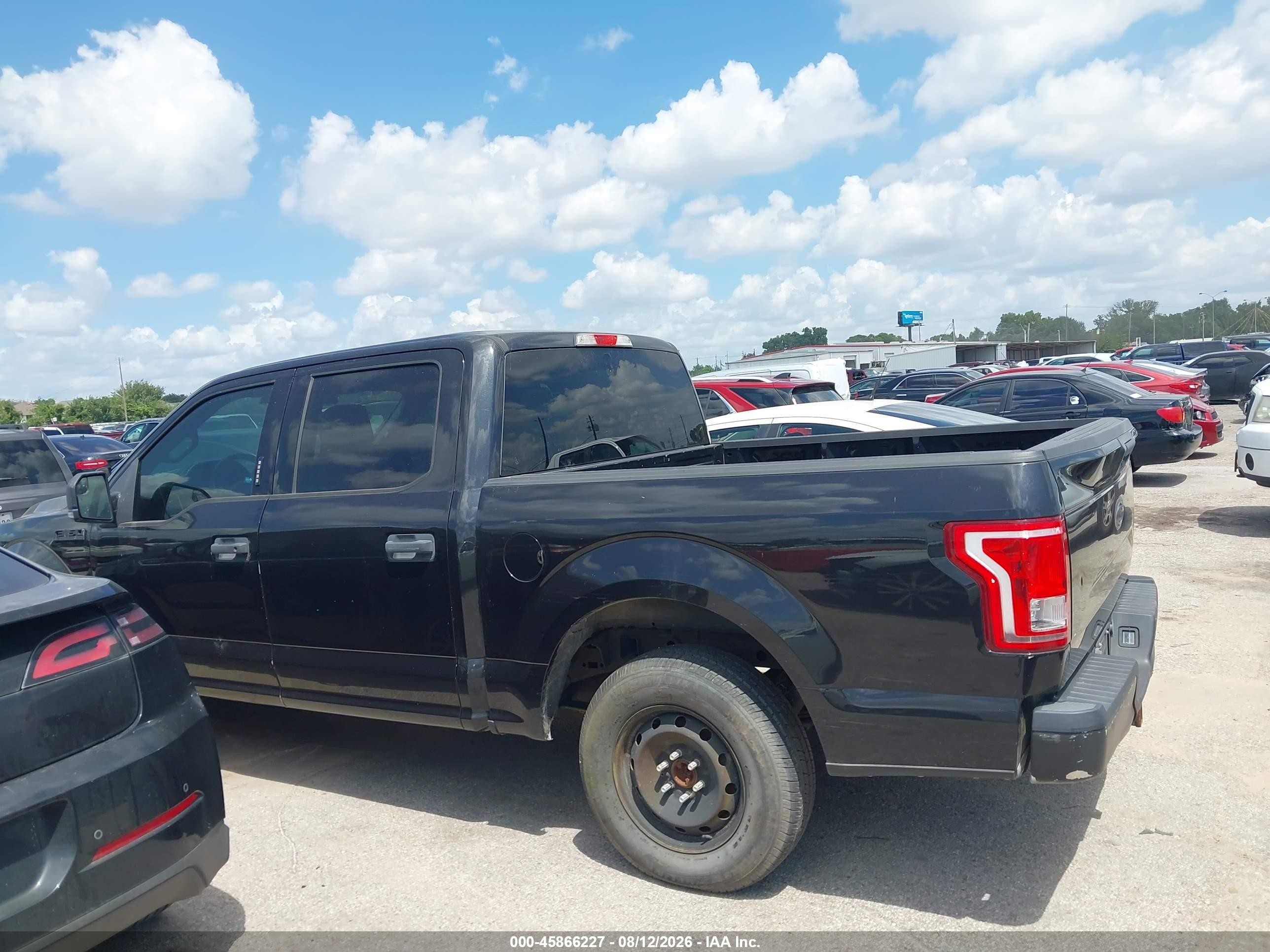 2015 Ford F-150 Xlt Black vin: 1FTEW1CP3FKD01541