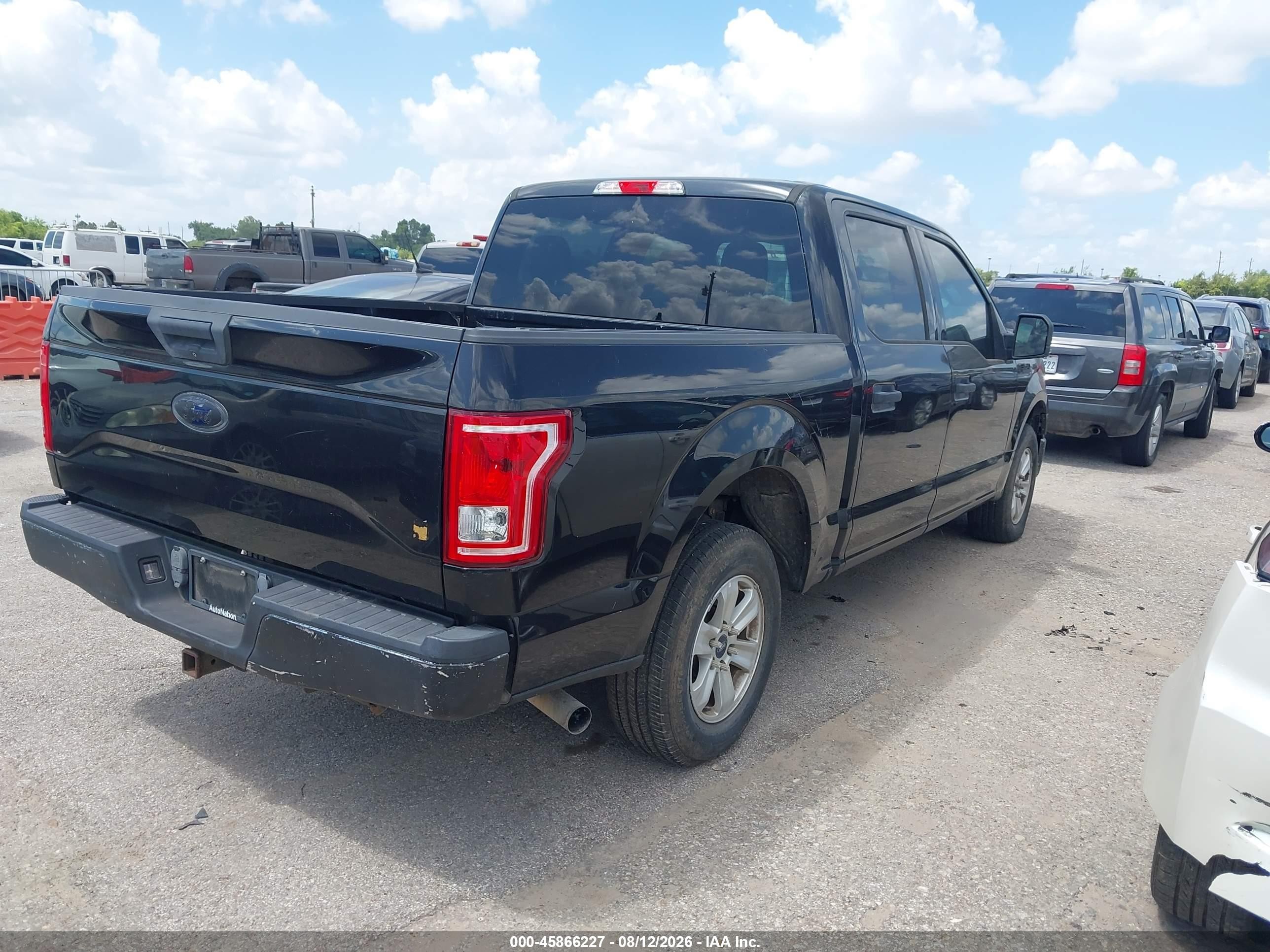 2015 Ford F-150 Xlt Black vin: 1FTEW1CP3FKD01541