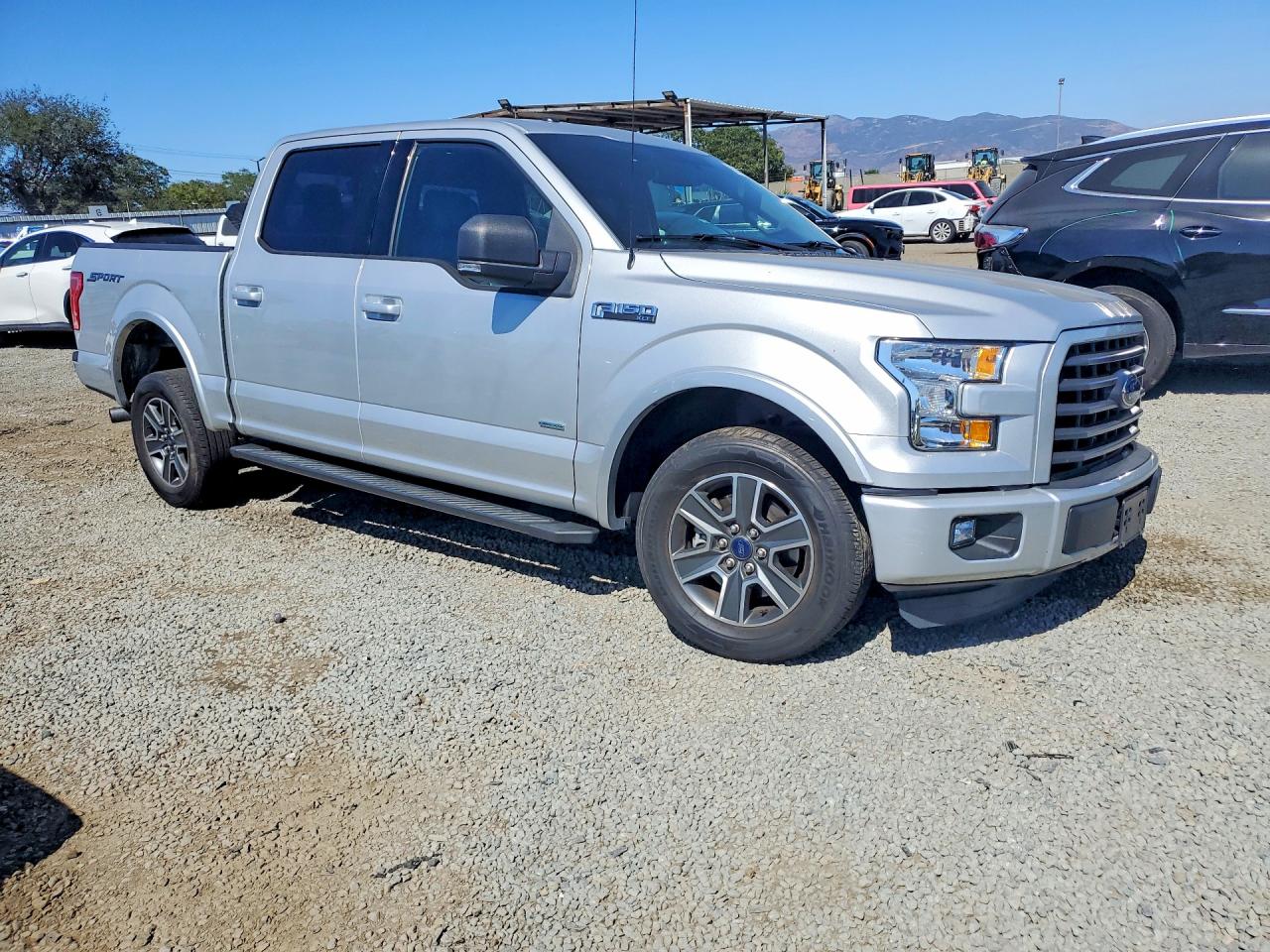2015 Ford F150 Supercrew Silver vin: 1FTEW1CP3FKD68558