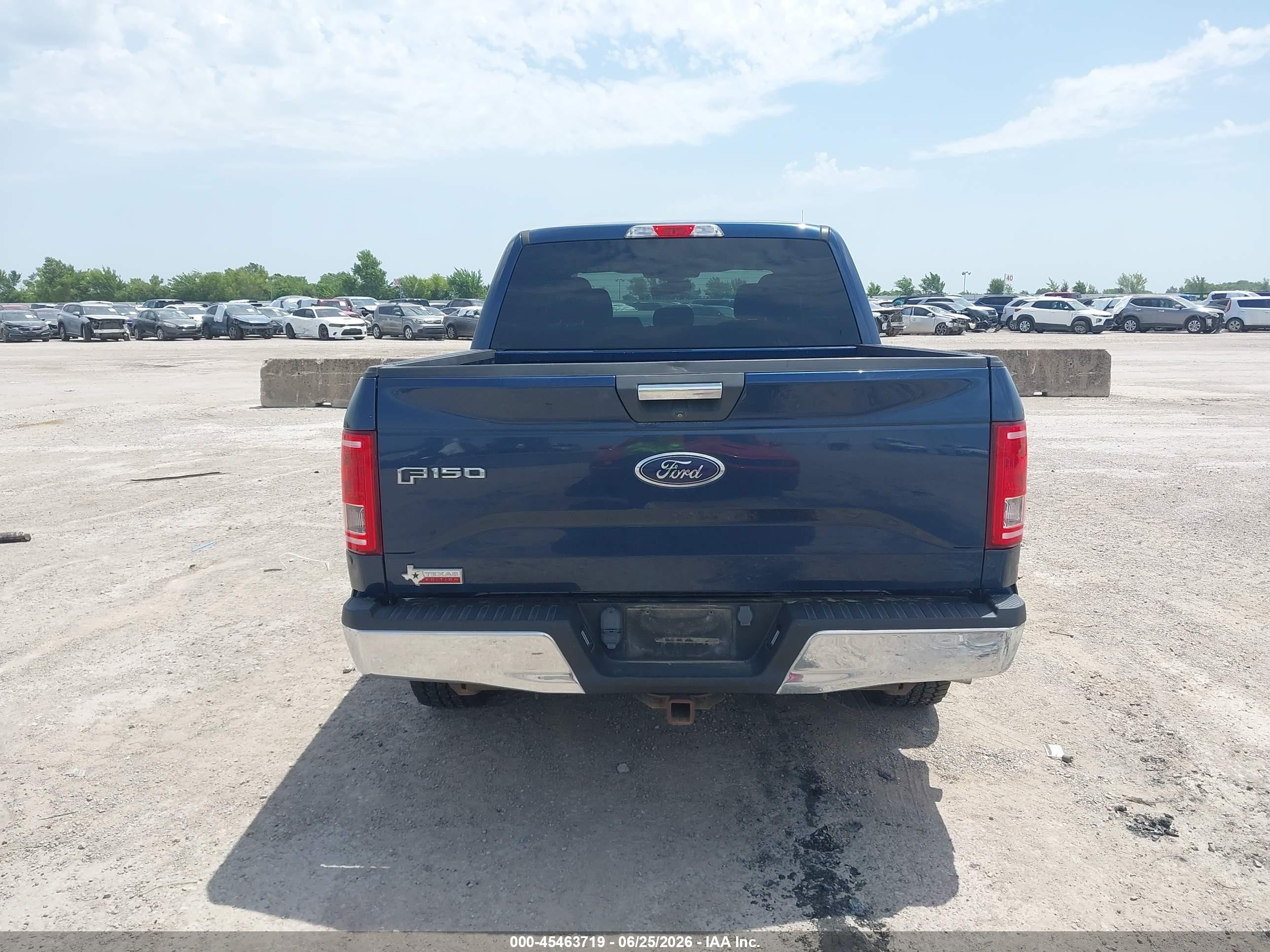 2015 Ford F-150 Lariat/xl/xlt Blue vin: 1FTEW1CP3FKD76420