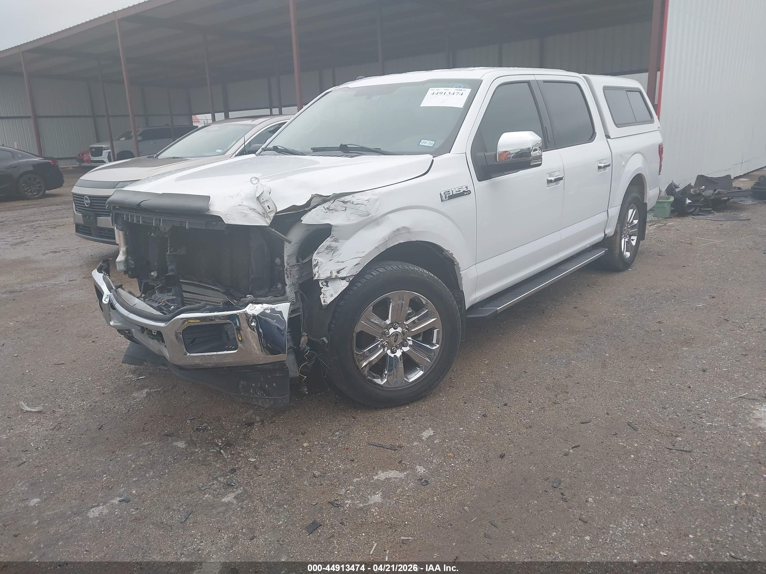 2018 Ford F-150 Xlt White vin: 1FTEW1CP3JKF34196
