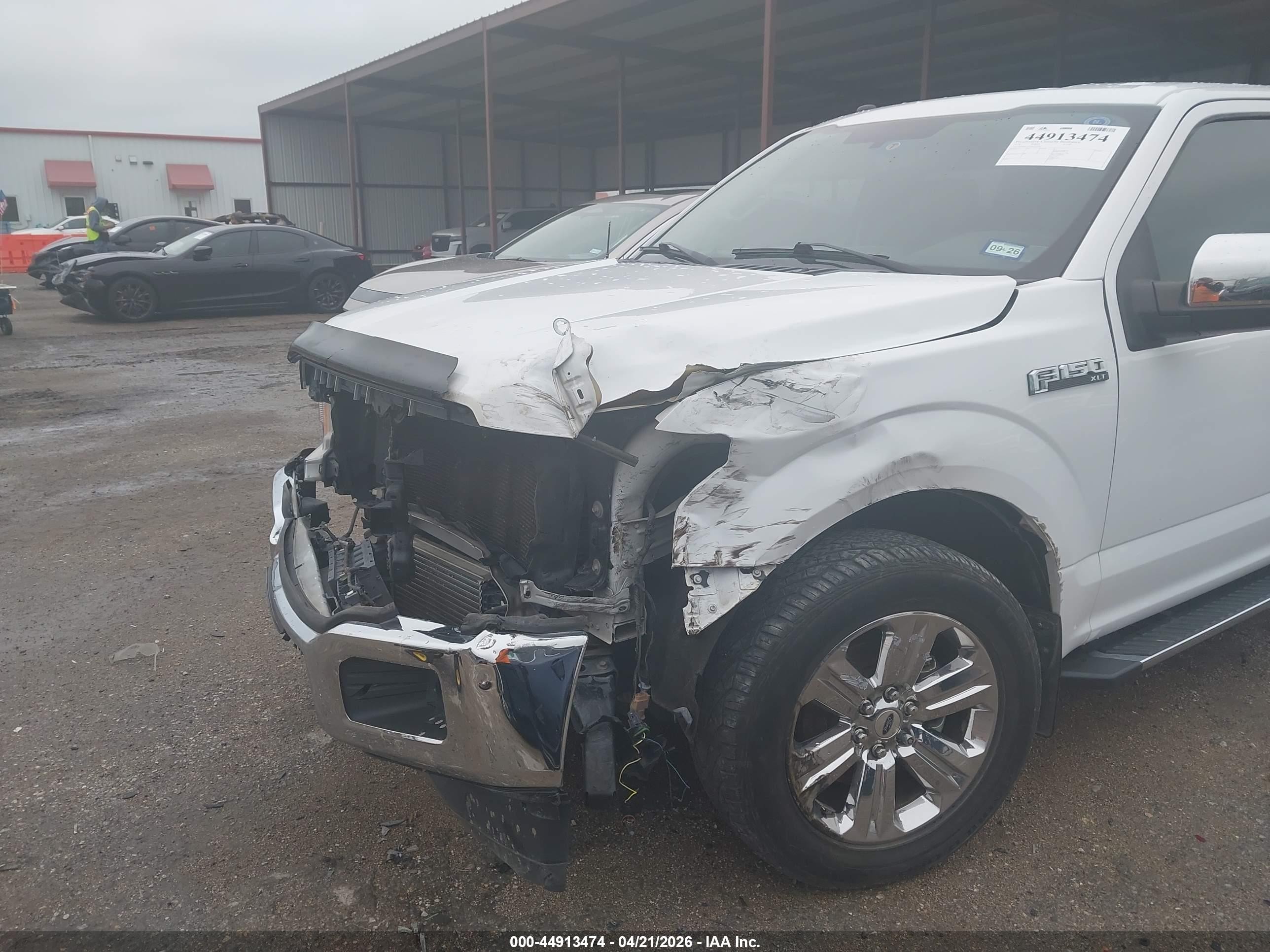 2018 Ford F-150 Xlt White vin: 1FTEW1CP3JKF34196
