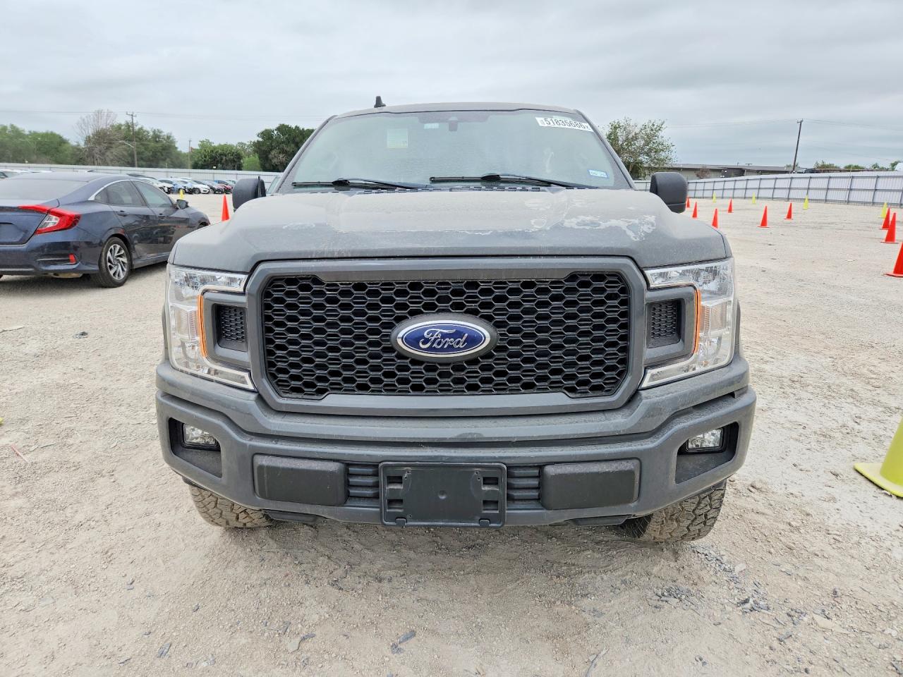 2020 Ford F150 Supercrew Gray vin: 1FTEW1CP3LFB46753