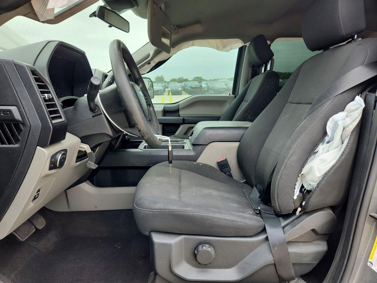 2020 Ford F150 Supercrew Gray vin: 1FTEW1CP3LFB46753