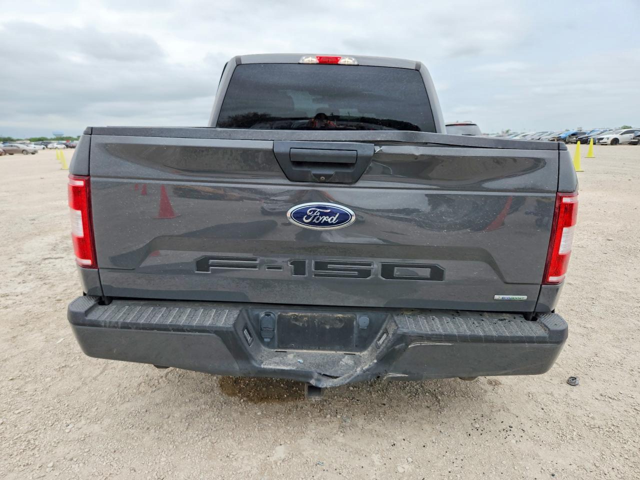 2020 Ford F150 Supercrew Gray vin: 1FTEW1CP3LFB46753