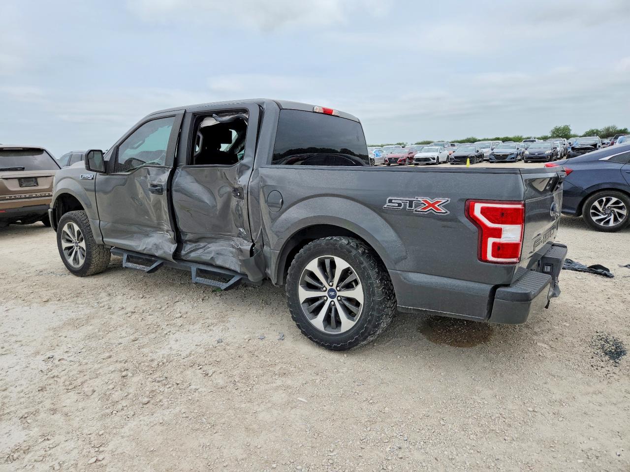 2020 Ford F150 Supercrew Gray vin: 1FTEW1CP3LFB46753