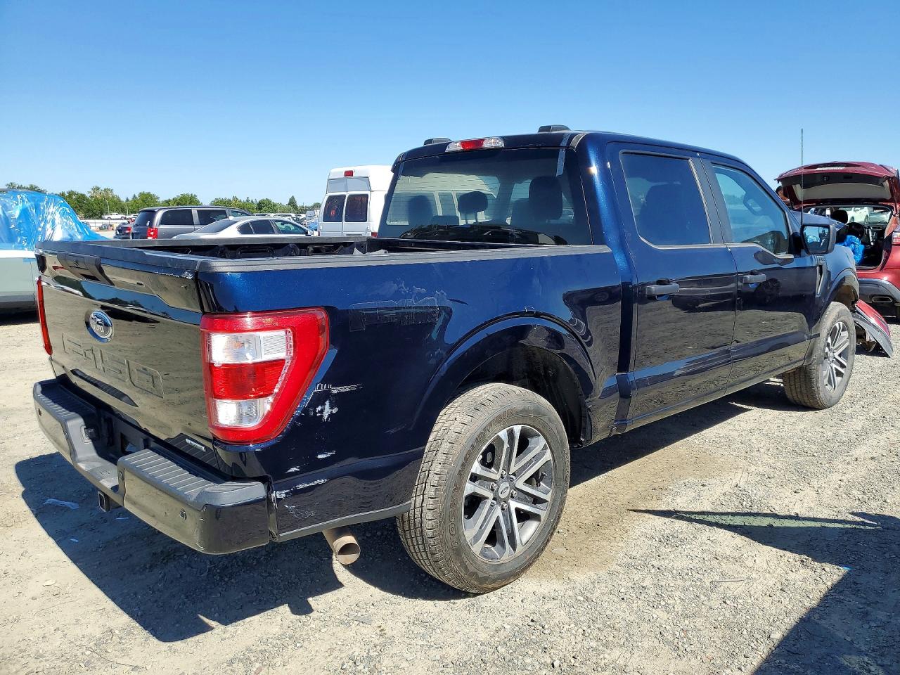 2023 Ford F150 Supercrew Black vin: 1FTEW1CP3PKG19791