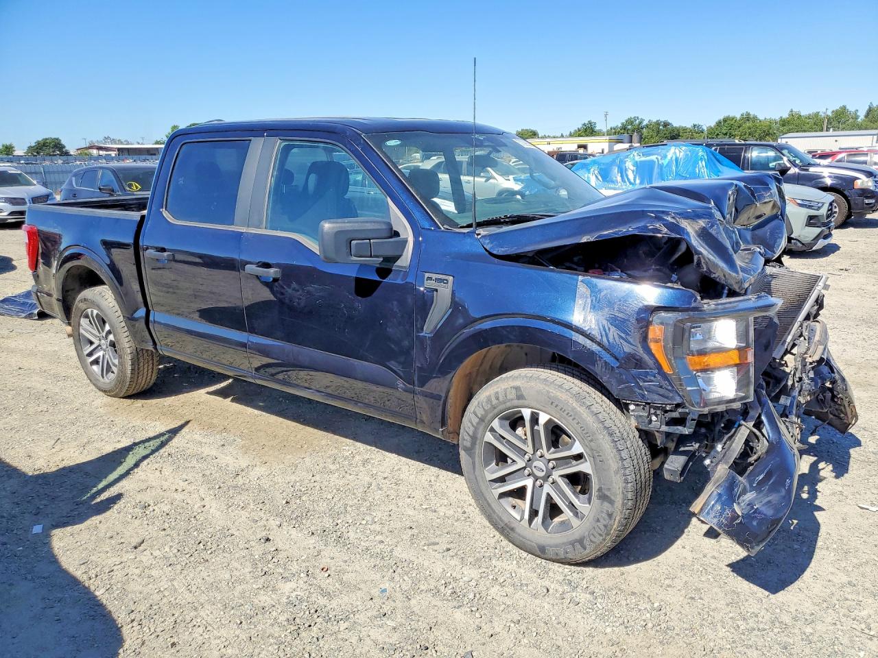 2023 Ford F150 Supercrew Black vin: 1FTEW1CP3PKG19791