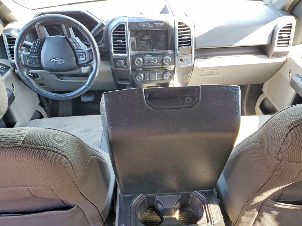 2015 Ford F150 Supercrew Серый vin: 1FTEW1CP4FFB29321
