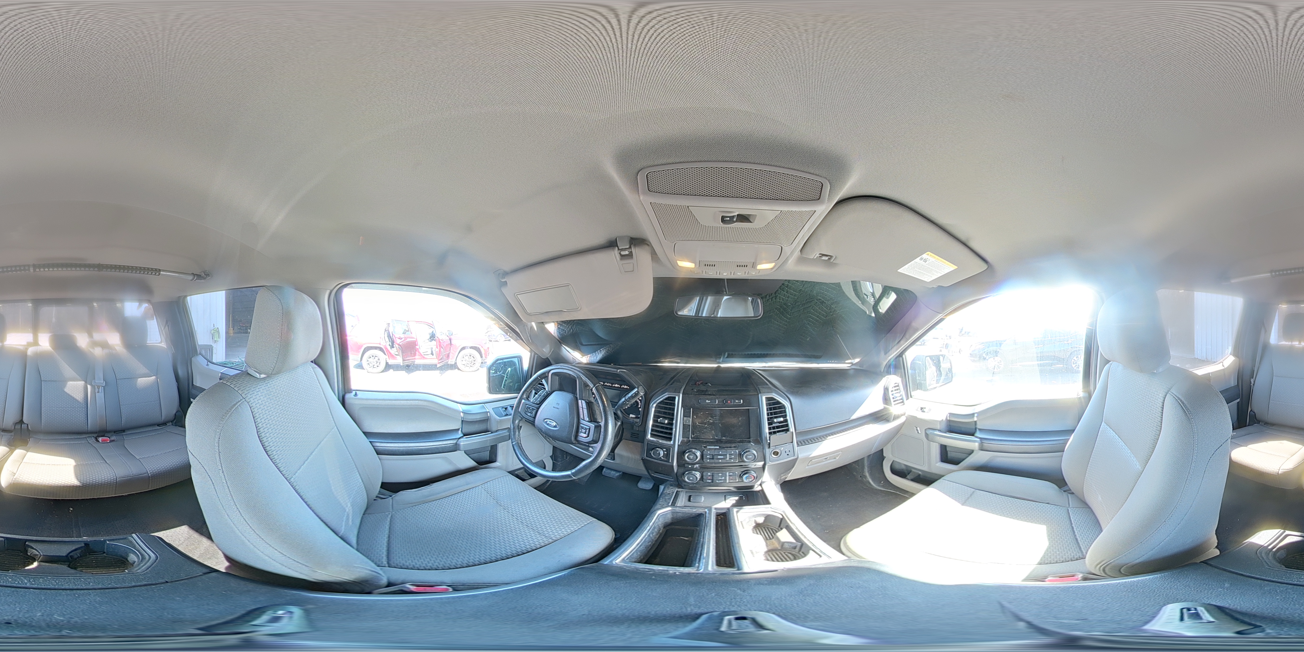 2015 Ford F150 Supercrew Серый vin: 1FTEW1CP4FFB29321