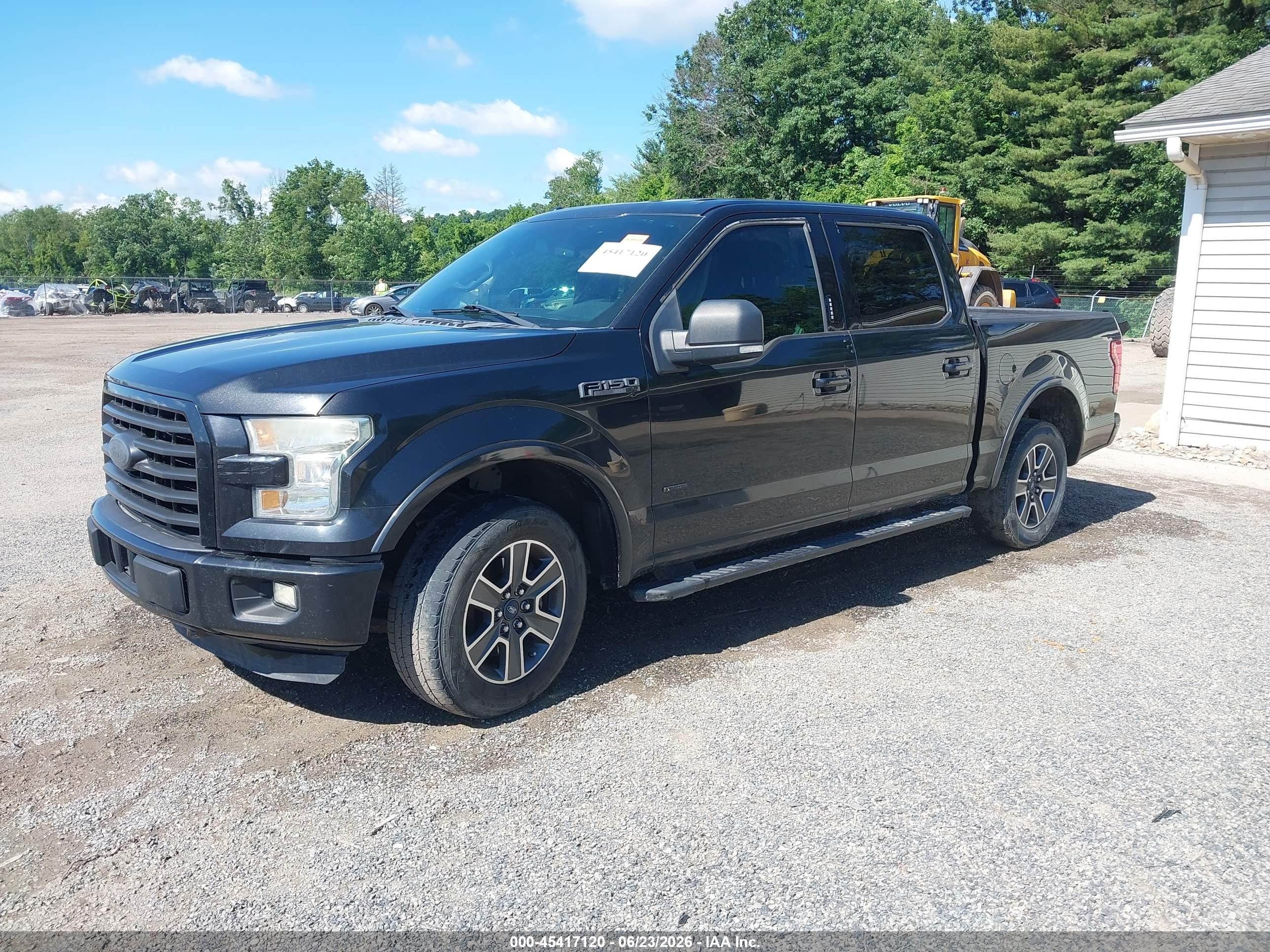 2015 Ford F-150 Xlt Черный vin: 1FTEW1CP4FFB56387
