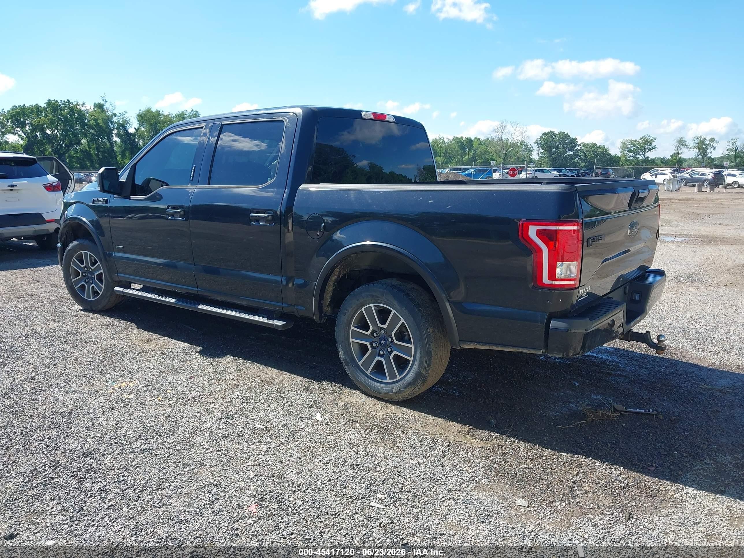 2015 Ford F-150 Xlt Черный vin: 1FTEW1CP4FFB56387